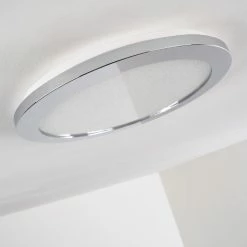 Hofstein Fasola Deckenleuchte LED Nickel glänzend, 1-flammig -Bürolampen Verkäufe fasola deckenleuchte h3266083 do4 15