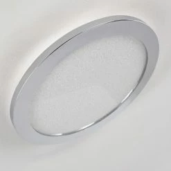 Hofstein Fasola Deckenleuchte LED Nickel glänzend, 1-flammig -Bürolampen Verkäufe fasola deckenleuchte h3266083 do4 16