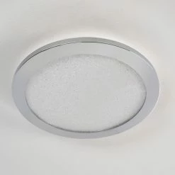 Hofstein Fasola Deckenleuchte LED Nickel glänzend, 1-flammig -Bürolampen Verkäufe fasola deckenleuchte h3266083 do4 17