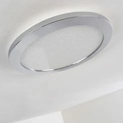 Hofstein Fasola Deckenleuchte LED Nickel glänzend, 1-flammig -Bürolampen Verkäufe fasola deckenleuchte h3266083 do4 18