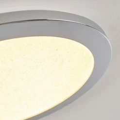Hofstein Fasola Deckenleuchte LED Nickel glänzend, 1-flammig -Bürolampen Verkäufe fasola deckenleuchte h3266083 do4 19