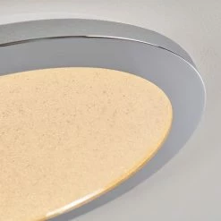 Hofstein Fasola Deckenleuchte LED Nickel glänzend, 1-flammig -Bürolampen Verkäufe fasola deckenleuchte h3266083 do4 21