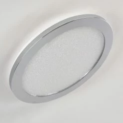 Hofstein Fasola Deckenleuchte LED Nickel glänzend, 1-flammig -Bürolampen Verkäufe fasola deckenleuchte h3266083 do4 6