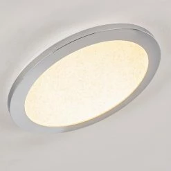 Hofstein Fasola Deckenleuchte LED Nickel glänzend, 1-flammig -Bürolampen Verkäufe fasola deckenleuchte h3266083 do4 9