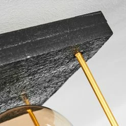 Hofstein Fevaag Deckenleuchte Schwarz, Gold, 2-flammig -Bürolampen Verkäufe fevaag deckenleuchte h3434444 5