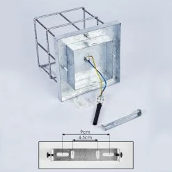 Hofstein Fevaag Deckenleuchte Silber, 1-flammig 13 Hofstein Fevaag Deckenleuchte Silber, 1-flammig -Bürolampen Verkäufe fevaag deckenleuchte h3441398 4