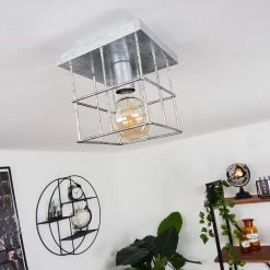 Hofstein Fevaag Deckenleuchte Silber, 1-flammig 17 Hofstein Fevaag Deckenleuchte Silber, 1-flammig -Bürolampen Verkäufe fevaag deckenleuchte h3441398 8