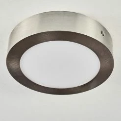 Hofstein Finsrud Deckenleuchte LED Nickel-Matt, 1-flammig -Bürolampen Verkäufe finsrud deckenleuchte h3427392 7