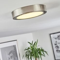 Hofstein Finsrud Deckenleuchte LED Nickel-Matt, 1-flammig -Bürolampen Verkäufe finsrud deckenleuchte h3427439 6