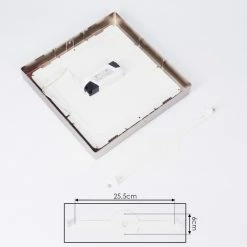 Hofstein Finsrud Deckenleuchte LED Nickel-Matt, 1-flammig 15 Hofstein Finsrud Deckenleuchte LED Nickel-Matt, 1-flammig -Bürolampen Verkäufe finsrud deckenleuchte h3427484 4