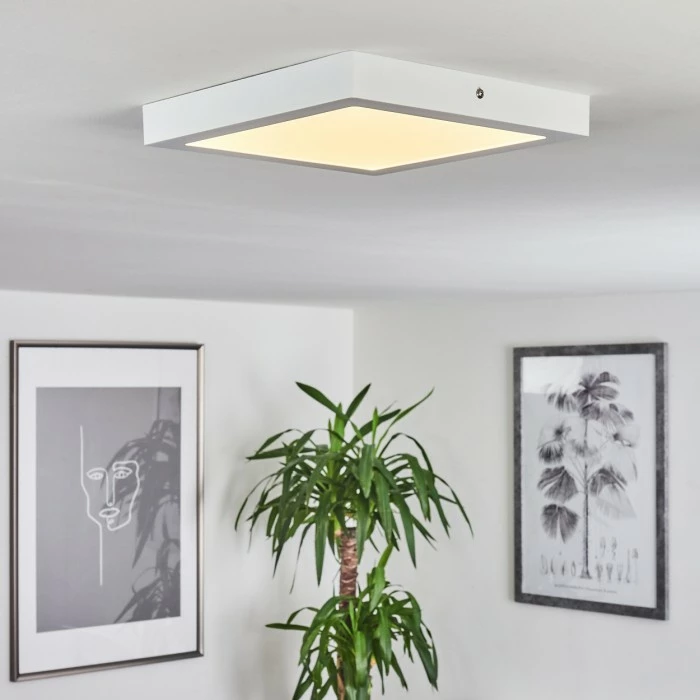 Hofstein Finsrud Deckenleuchte LED Weiß, 1-flammig 10 Hofstein Finsrud Deckenleuchte LED Weiß, 1-flammig – Bild 10