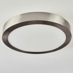 Hofstein Finsrud Deckenleuchte LED Nickel-Matt, 1-flammig -Bürolampen Verkäufe finsrud deckenleuchte h3436141 7