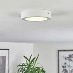 Hofstein Finsrud Deckenleuchte LED Weiß, 1-flammig -Bürolampen Verkäufe finsrud deckenleuchte h3436288 6