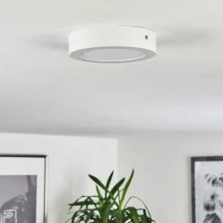 Hofstein Finsrud Deckenleuchte LED Weiß, 1-flammig -Bürolampen Verkäufe finsrud deckenleuchte h3436288 9