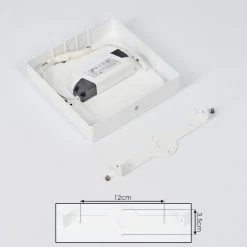 Hofstein Finsrud Deckenleuchte LED Weiß, 1-flammig -Bürolampen Verkäufe finsrud deckenleuchte h3436301 4