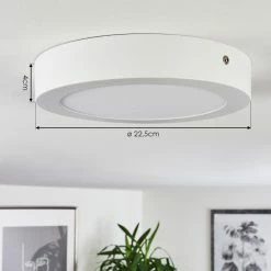 Hofstein Finsrud Deckenleuchte LED Weiß, 1-flammig 13 Hofstein Finsrud Deckenleuchte LED Weiß, 1-flammig -Bürolampen Verkäufe finsrud deckenleuchte h3436325 3