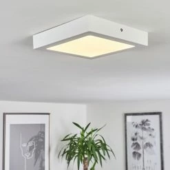 Hofstein Finsrud Deckenleuchte LED Weiß, 1-flammig