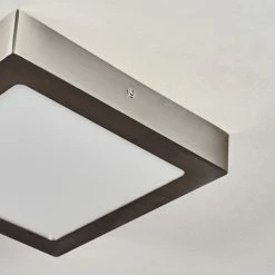 Hofstein Finsrud Deckenleuchte LED Nickel-Matt, 1-flammig -Bürolampen Verkäufe finsrud deckenleuchte h3436615 5