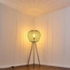 Hofstein Flambeau Stehleuchte Schwarz, 1-flammig 27 Hofstein Flambeau Stehleuchte Schwarz, 1-flammig -Bürolampen Verkäufe flambeau stehleuchte h3352991 10