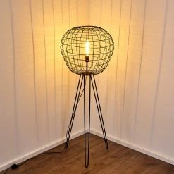 Hofstein Flambeau Stehleuchte Schwarz, 1-flammig 30 Hofstein Flambeau Stehleuchte Schwarz, 1-flammig -Bürolampen Verkäufe flambeau stehleuchte h3352991 13