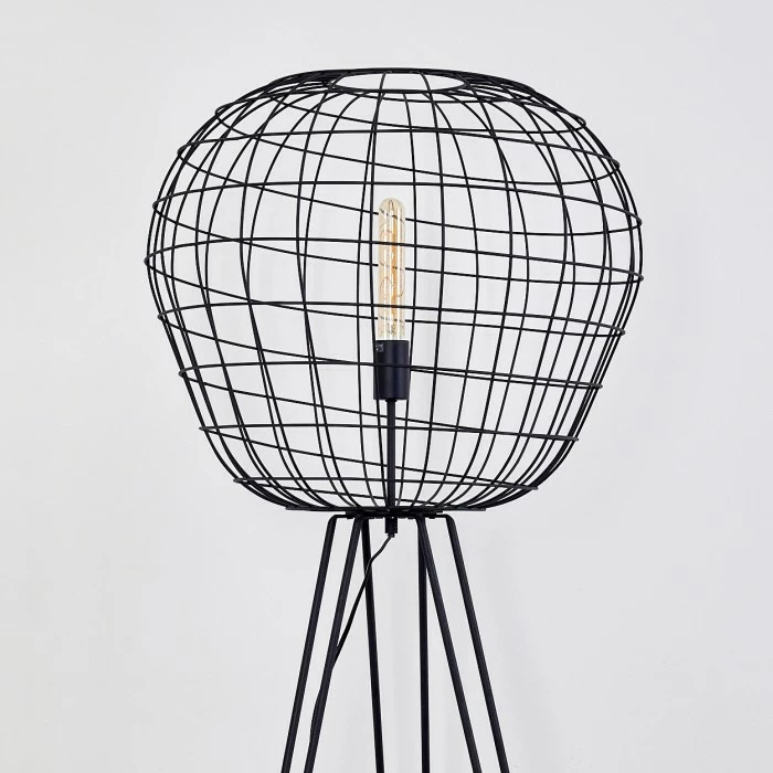 Hofstein Flambeau Stehleuchte Schwarz, 1-flammig 15 Hofstein Flambeau Stehleuchte Schwarz, 1-flammig – Bild 15