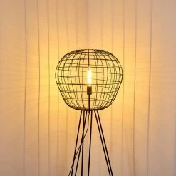 Hofstein Flambeau Stehleuchte Schwarz, 1-flammig 32 Hofstein Flambeau Stehleuchte Schwarz, 1-flammig -Bürolampen Verkäufe flambeau stehleuchte h3352991 15