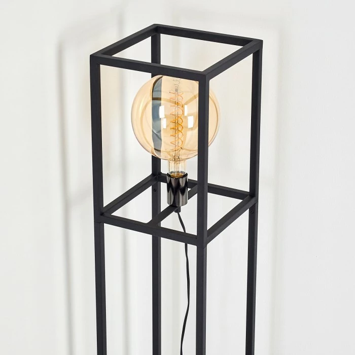 Hofstein Flambeau Stehleuchte Schwarz, 1-flammig 12 Hofstein Flambeau Stehleuchte Schwarz, 1-flammig – Bild 12