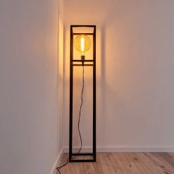 Hofstein Flambeau Stehleuchte Schwarz, 1-flammig 27 Hofstein Flambeau Stehleuchte Schwarz, 1-flammig -Bürolampen Verkäufe flambeau stehleuchte h3361993 7