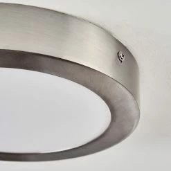 Hofstein Fnsrud Deckenleuchte LED Nickel-Matt, 1-flammig -Bürolampen Verkäufe fnsrud deckenleuchte h3436592 2