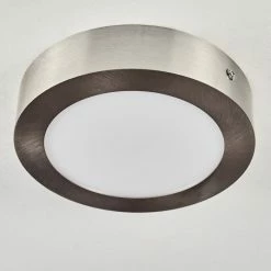 Hofstein Fnsrud Deckenleuchte LED Nickel-Matt, 1-flammig -Bürolampen Verkäufe fnsrud deckenleuchte h3436592 7