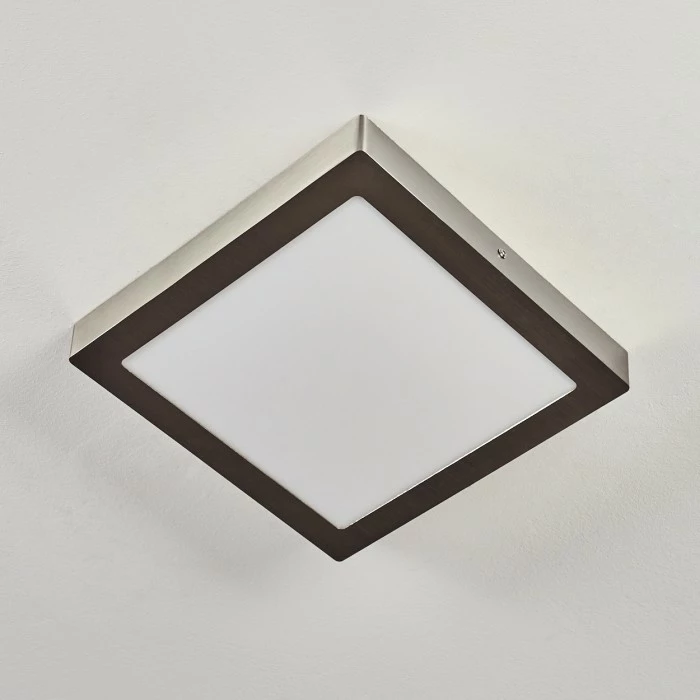 Hofstein Fnsrud Deckenleuchte LED Nickel-Matt, 1-flammig 8 Hofstein Fnsrud Deckenleuchte LED Nickel-Matt, 1-flammig – Bild 8