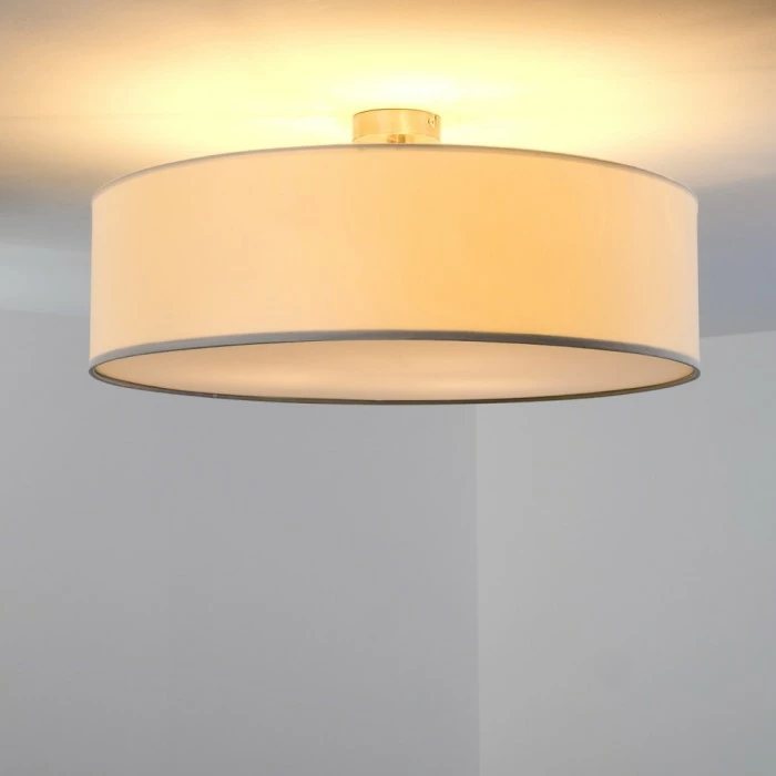 Hofstein Foggia Deckenleuchte Weiß, 3-flammig 4 Hofstein Foggia Deckenleuchte Weiß, 3-flammig – Bild 4