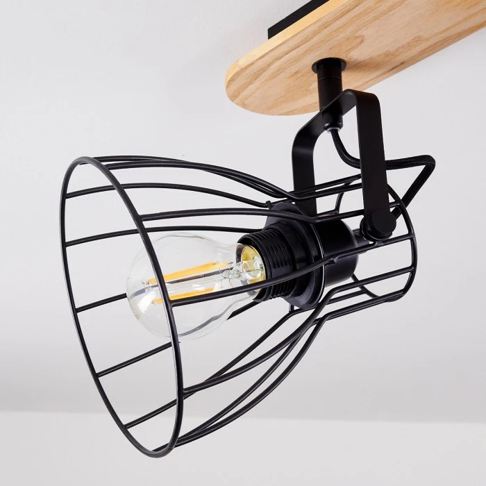 Hofstein Forshaga Deckenleuchte Holz hell, 2-flammig 11 Hofstein Forshaga Deckenleuchte Holz hell, 2-flammig – Bild 11