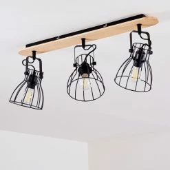 Hofstein Forshaga Deckenleuchte Braun, 3-flammig -Bürolampen Verkäufe forshaga deckenleuchte h3346891 18