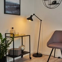 Hofstein Fort Stehleuchte Schwarz, 1-flammig -Bürolampen Verkäufe fort stehleuchte h3421512 10