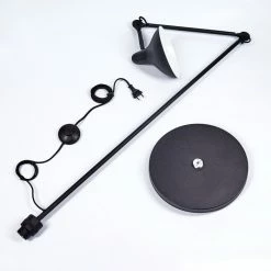 Hofstein Fort Stehleuchte Schwarz, 1-flammig -Bürolampen Verkäufe fort stehleuchte h3421512 4