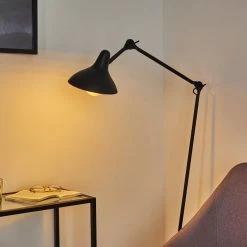 Hofstein Fort Stehleuchte Schwarz, 1-flammig -Bürolampen Verkäufe fort stehleuchte h3421512 6