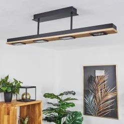 Hofstein Giresta Deckenleuchte LED Schwarz, 4-flammig -Bürolampen Verkäufe giresta deckenleuchte h3436691 9