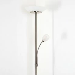 Hofstein Gismaro Stehleuchte Nickel-Matt, 3-flammig -Bürolampen Verkäufe gismaro stehleuchte h3358054 10