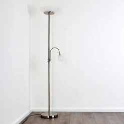 Hofstein Gismaro Stehleuchte Nickel-Matt, 3-flammig -Bürolampen Verkäufe gismaro stehleuchte h3358054 17