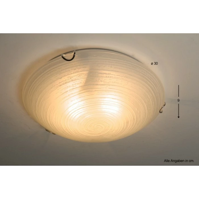 Globo Aimée Deckenleuchte Weiß, 2-flammig 1 Globo Aimée Deckenleuchte Weiß, 2-flammig