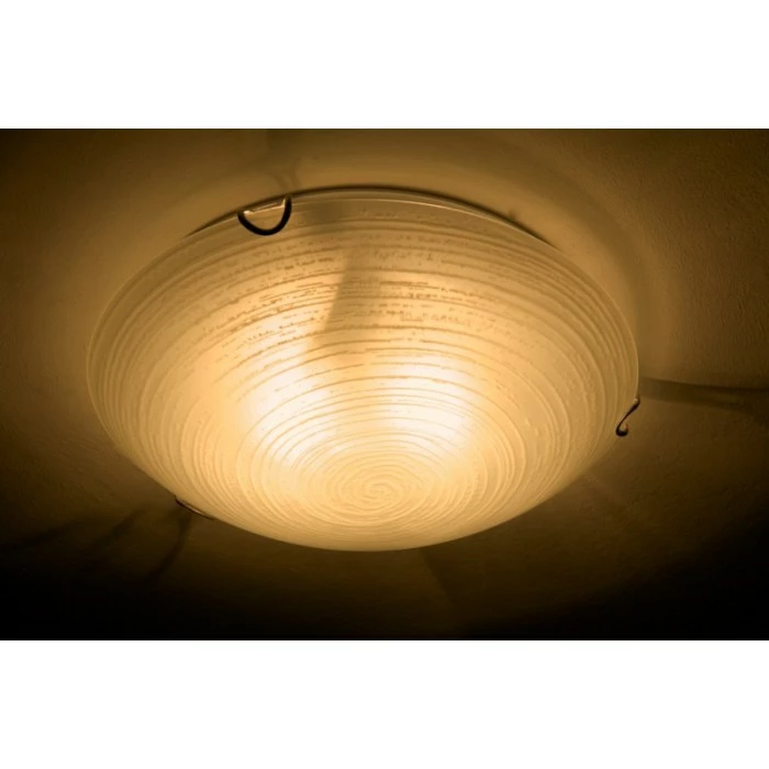 Globo Aimée Deckenleuchte Weiß, 2-flammig 2 Globo Aimée Deckenleuchte Weiß, 2-flammig – Bild 2