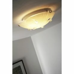 Globo ALIVIA Deckenleuchte Chrom, 2-flammig -Bürolampen Verkäufe globo alivia deckenleuchte 40414 2 8