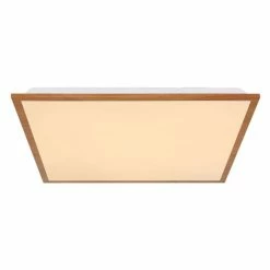 Globo DORO LED Panel Holz hell, 1-flammig -Bürolampen Verkäufe globo doro led panel 416080d2w 2