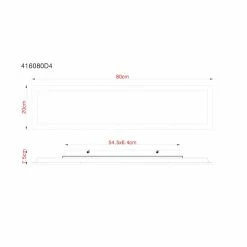 Globo DORO LED Panel Weiß, 1-flammig -Bürolampen Verkäufe globo doro led panel 416080d4b 6