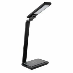 Globo HEKLA Tischleuchte LED Schwarz, 1-flammig -Bürolampen Verkäufe globo hekla tischleuchte 58339swc 2