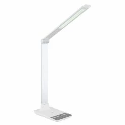 Globo KABIRA Tischleuchte LED Silber, 1-flammig -Bürolampen Verkäufe globo kabira tischleuchte 58425w 4