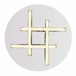 Globo KEANA Deckenleuchte LED Chrom, 1-flammig -Bürolampen Verkäufe globo keana deckenleuchte 67126 15 2