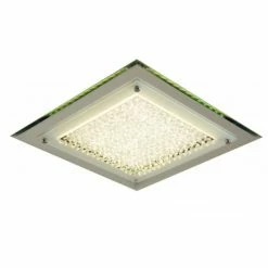 Globo LIANA Deckenleuchte LED Chrom, 1-flammig