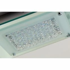 Globo LIANA Deckenleuchte LED Chrom, 1-flammig -Bürolampen Verkäufe globo liana deckenleuchte 49300 6